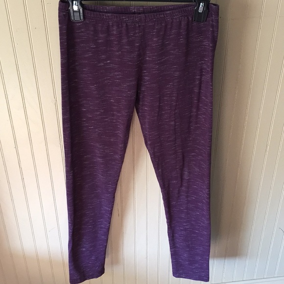 SO Pants - So maroon heather leggings size‎ large